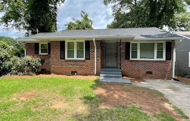 3 bed 1 bath in Atlanta!