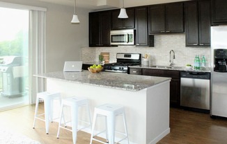 Espresso Cabinetry at Overlook on the Creek, Minnetonka, Minnesota