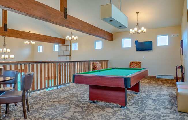 Dakota Ridge Game Room Williston ND Apartments for rent