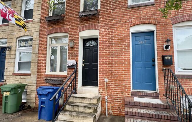 Charming 2BD/1.5BA Townhome in Canton, MD!