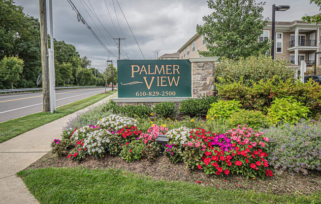 Property Signage at Palmer View, Palmer Township, PA