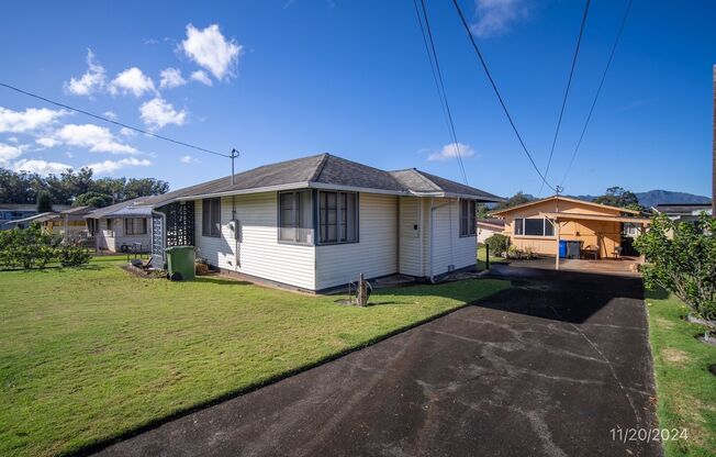 2 bd, 1 ba Single Family Home In Wahiawa