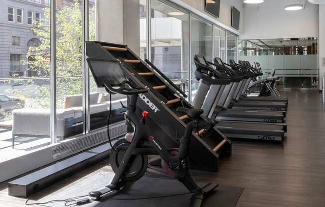 Fitness Center at Sky on Main in Kansas City