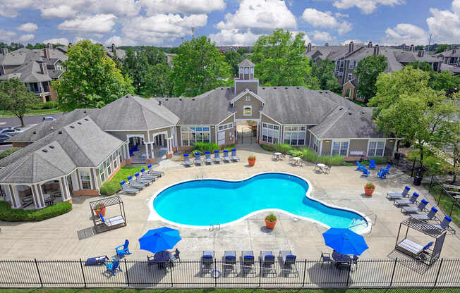 One of two saltwater pools - Lantern Woods Apartments