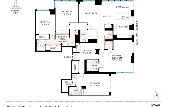 4 beds, 4.5 baths, 2,336 sqft, $15,000, Unit 31FGH