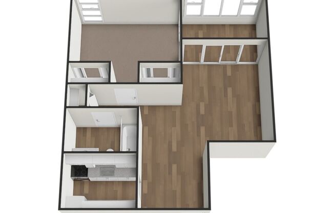 1 bed, 1 bath, 734 sqft, $1,199, Unit 209