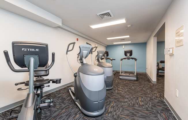 gym and cardio equipment