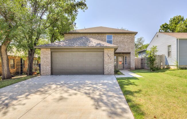 Brand new home in the heart of OKC + 5 bedrooms + 5 bathrooms + 2 car garage
