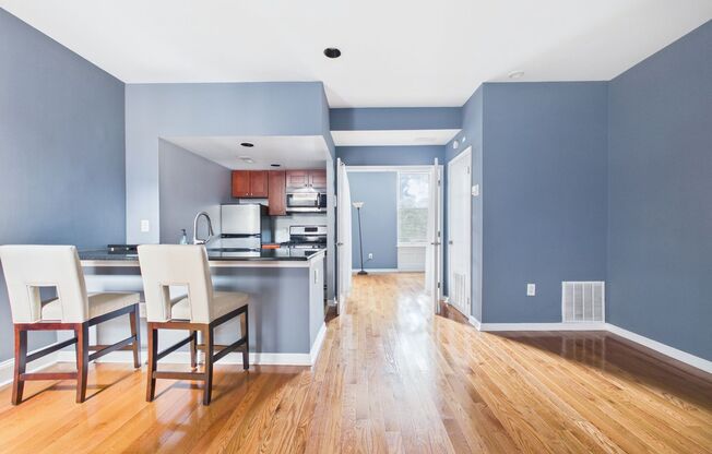 Bright One Bedroom Apartment in Spring Garden + Parking!