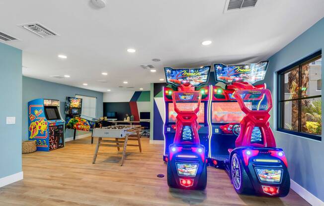 clubhouse game room