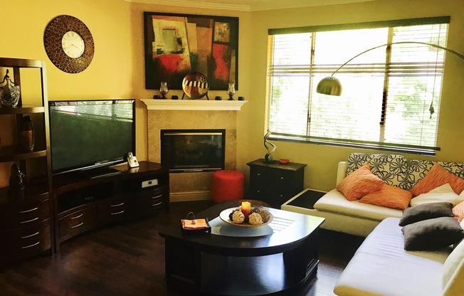 FURNISHED  1 bed/ 1 bath updated home in Aliso Viejo w/Fireplace