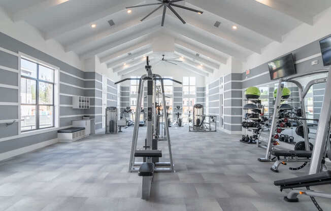 the gym at the preserve at ballantyne commons