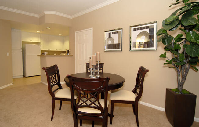 Dining table with 4 chairs