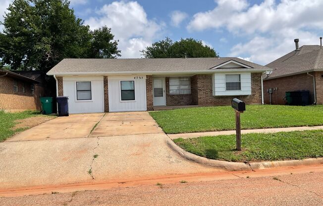 Spacious 4 bed, 1.5 bath