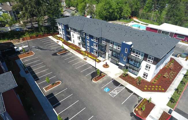 Aerial Exterior View at Commons on the Tualatin River, Tualatin, 97062