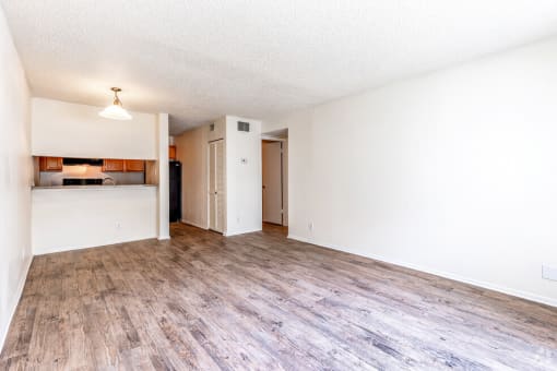 Living room at Pineview Apartments, in Clearwater, FL 33755