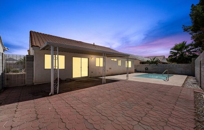 4 Bed/ 3 Car Garage/ Pool Ready for you to call home.