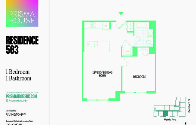 1 bed, 1 bath, $3,995, Unit 5031