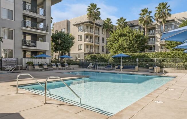 our apartments have a resort style swimming pool