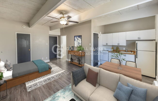 1 bed, 1 bath, 650 sqft, $680, Unit 208