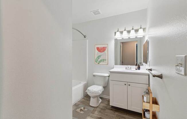 Bathroom with Modern Finishes