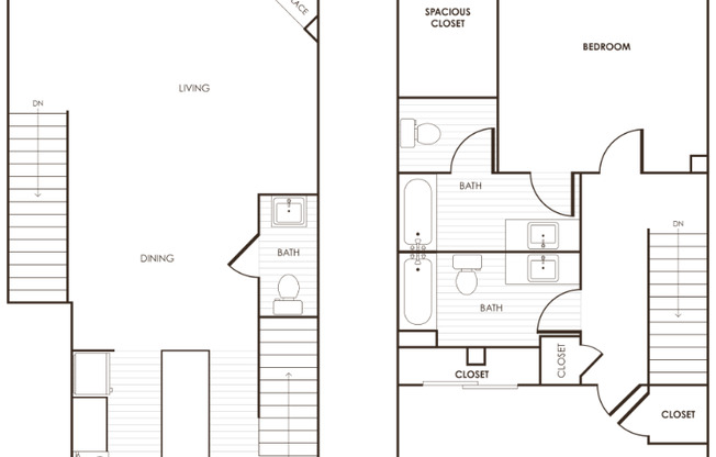 2 beds, 2.5 baths, 1,442 sqft, $3,050