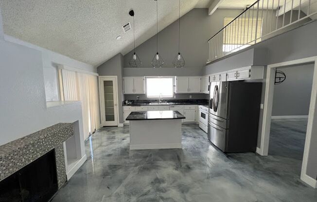 Custom 3 bedroom home with master bedroom downstairs!