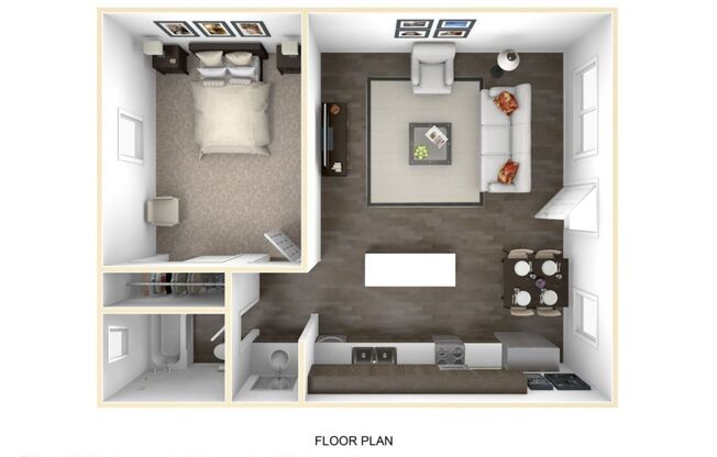 1 bed, 1 bath, 550 sqft, $1,295, Unit 5