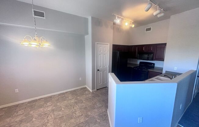 2 Bed + Den/ 2 Bath 2nd floor condo in Gated Community