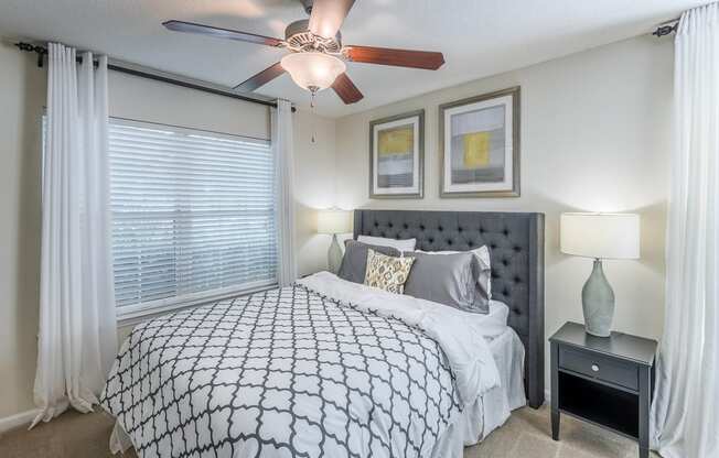 The Colony at Deerwood Apartments - Ceiling fan in bedrooms