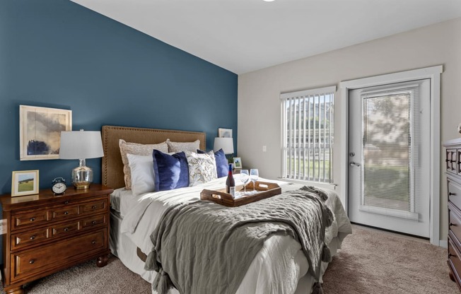 Badger Mountain Ranch Apartments in Richland, Washington Model Bedroom