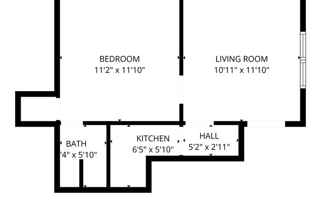 1 bed, 1 bath, 300 sqft, $845, Unit 1700 N 2nd #22