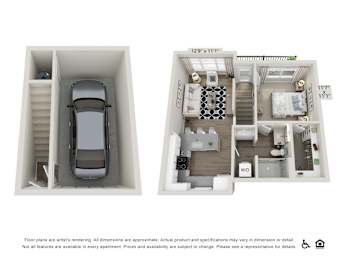 1 bed, 1 bath, 682 sqft, $1,824