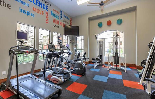 Modern Montecito Pointe Fitness Center in Las Vegas Rentals