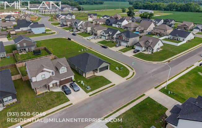 Contemporary Ranch Home with Open-Concept Design, Large Eat-In Kitchen and Covered Patio
