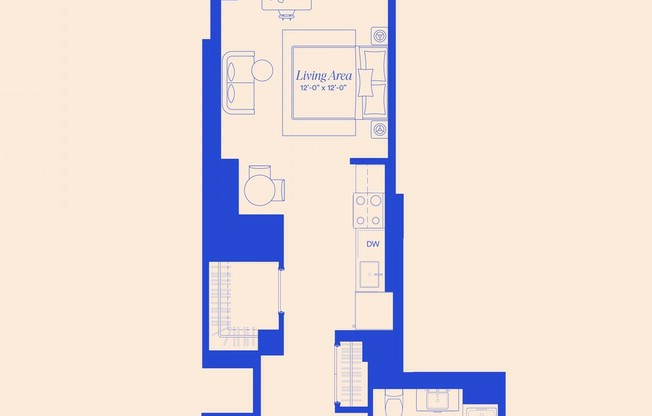 Studio, 1 bath, $3,231, Unit 403N