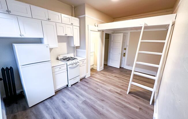 Studio, 1 bath, 180 sqft, $999