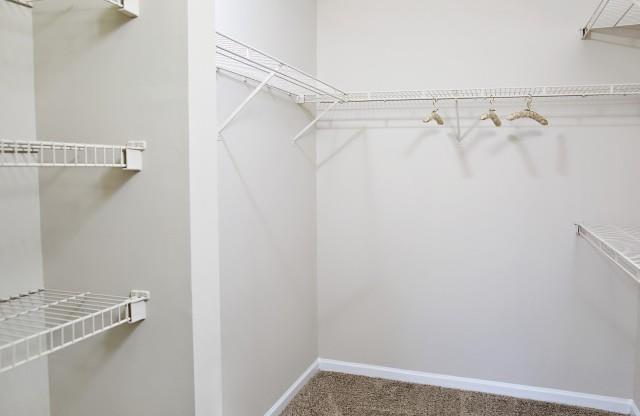Closet at Northridge Crossing Apartments in Raleigh