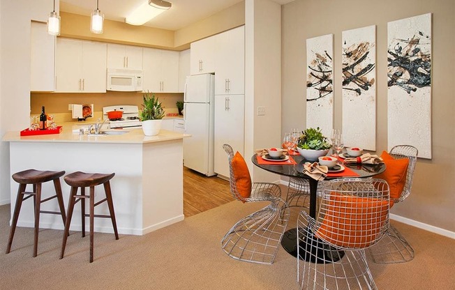 Dining Room and Kitchen