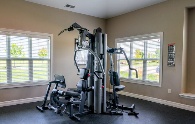Fitness Center Strength and Conditioning Equipment at Fieldstream Apartment Homes, Ankeny, 50023