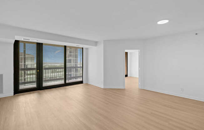 Living Room with Hard Surface Flooring