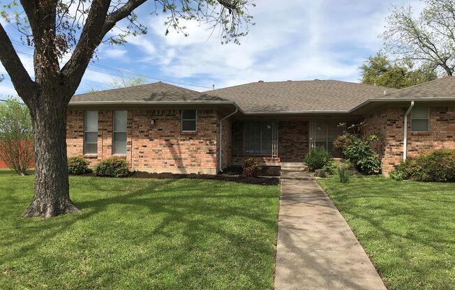 Richardson 2 Bedroom 2 Bathroom and 1 Car Attached Garage with Opener.