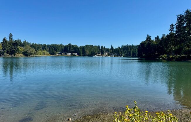 Bainbridge Island waterfront on desirable Eagle Harbor...fully furnished