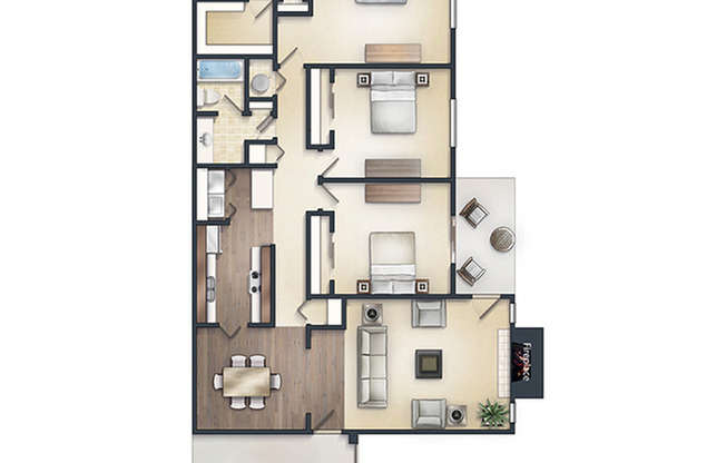 C1 Floor Plan Image