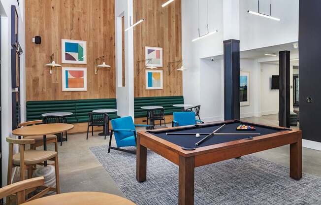 Resident Clubhouse with Billiards