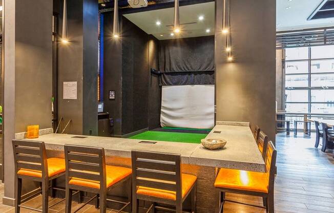 Entertainment Lounge at Arrive Federal Hill, Baltimore, Maryland