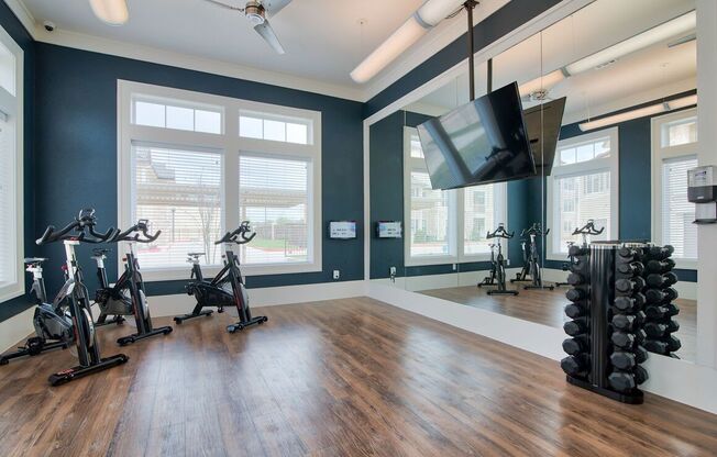 Fitness Center at Seville at Clay Crossing, Katy