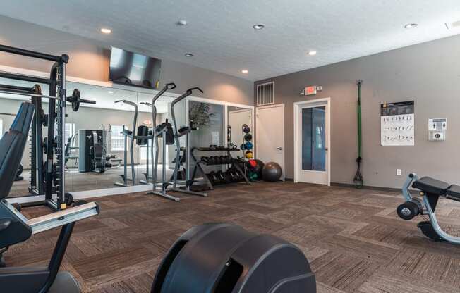State Of The Art Fitness Center at Hamilton Square Apartments, Westfield, 46074