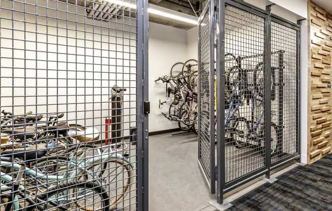 Bike Storage at 1415 @ The Yard, Omaha