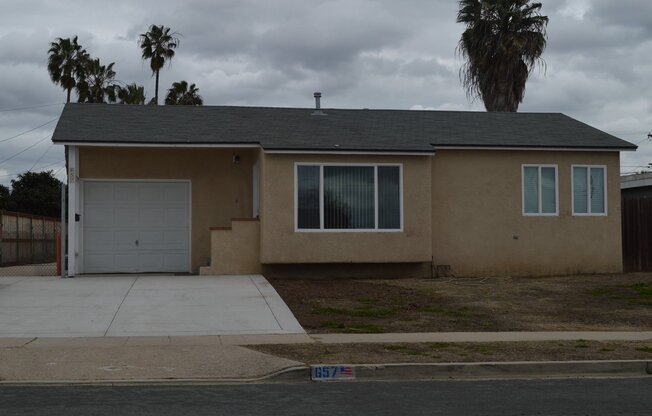 3 Bedroom, Two Bathroom with Two Separate Garages